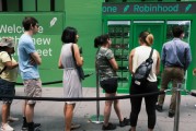 开封在线经纪商Robinhood未能加入标普500指数 盘前下跌3%